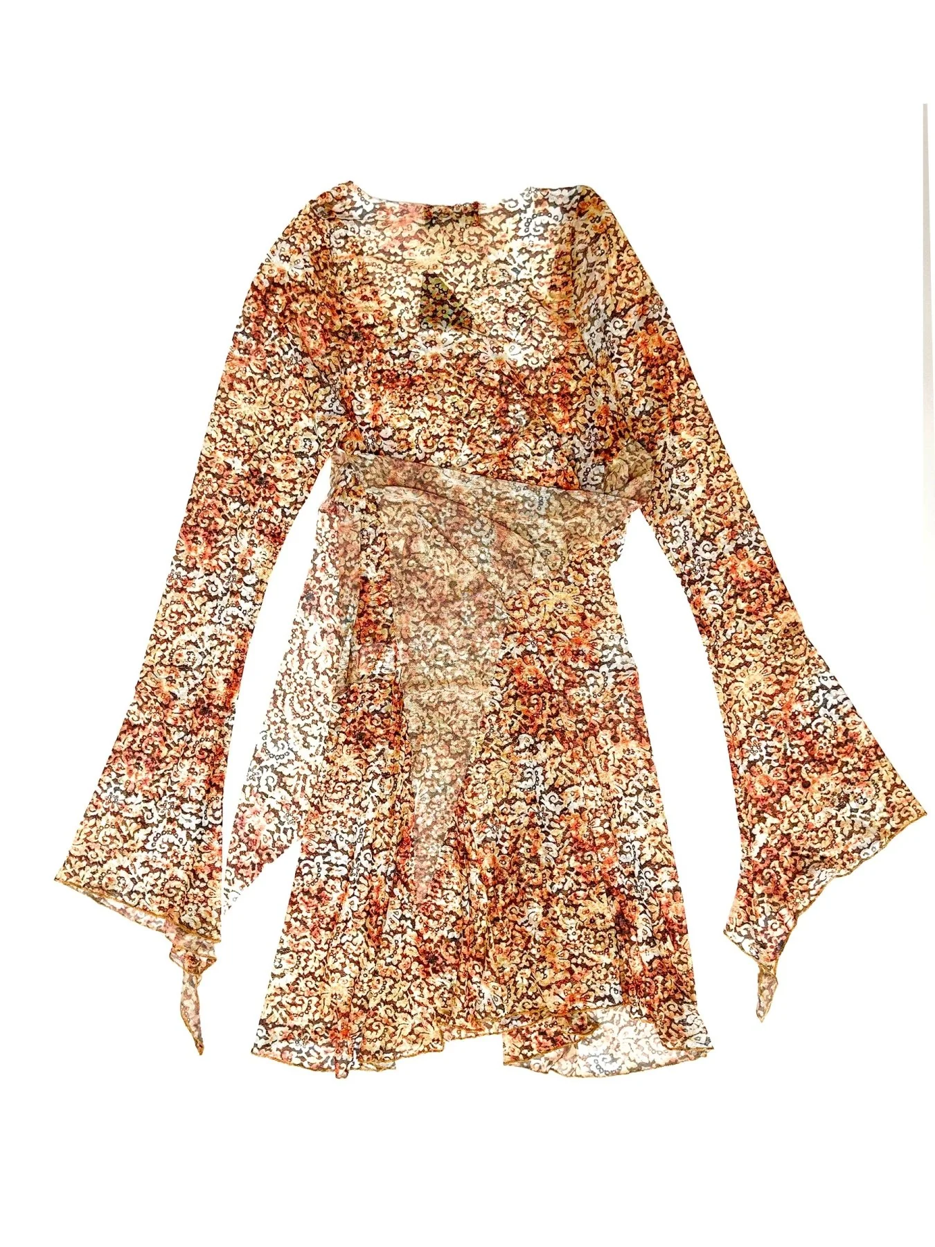 Yellow Meadow Rave Dress thumbnail 1