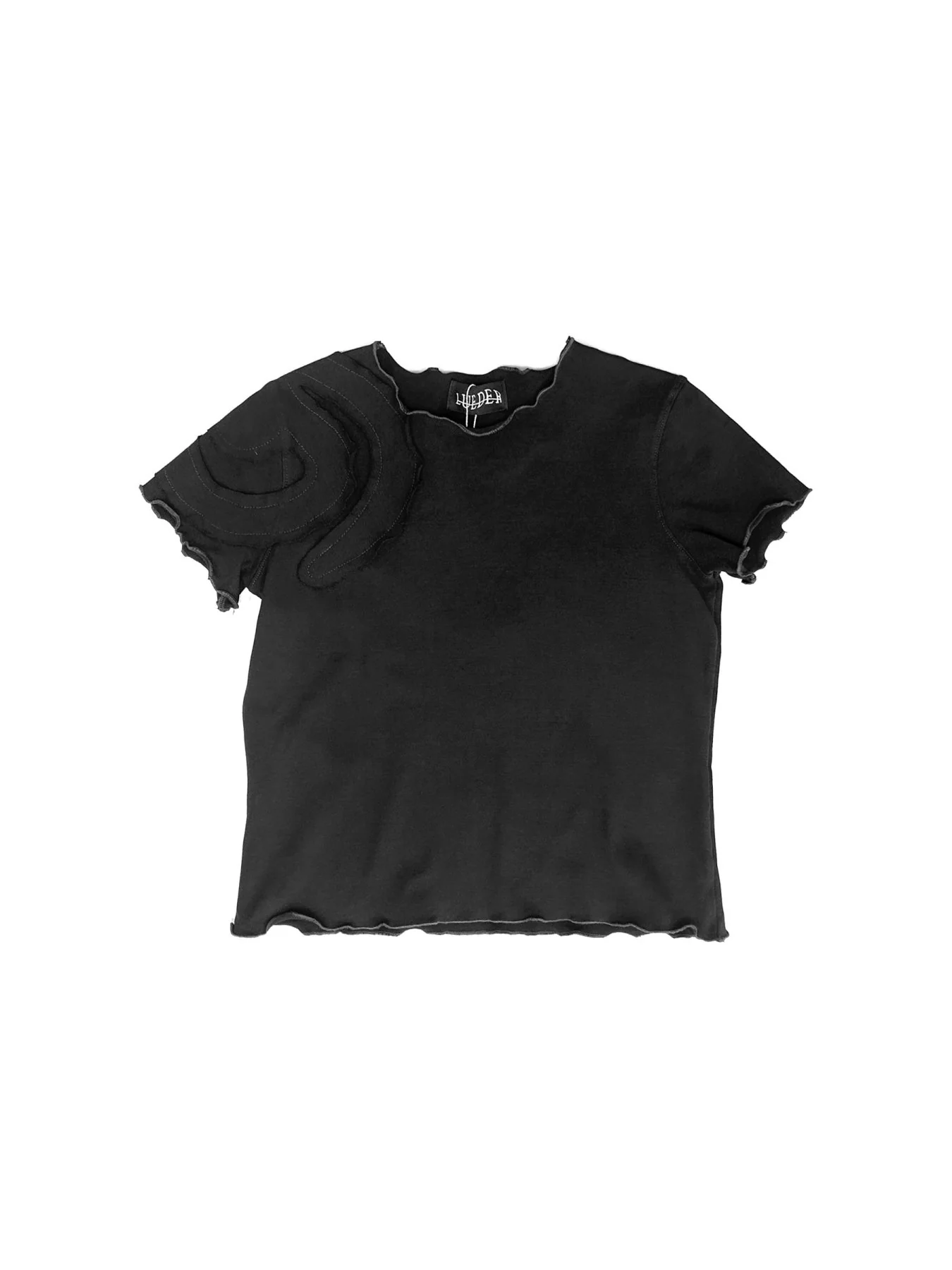 Black Spiral Baby T-Shirt